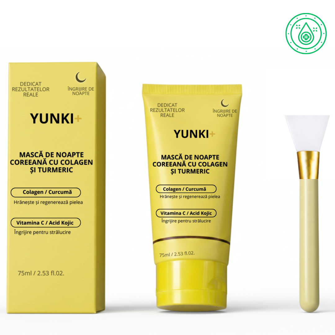 YUNKI+ : tratamentul coreean de noapte cu colagen